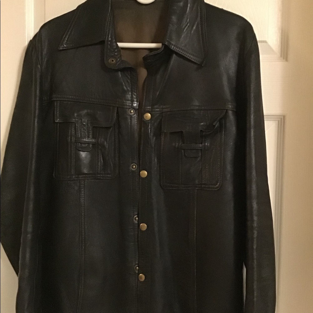 Vintage leather jacket